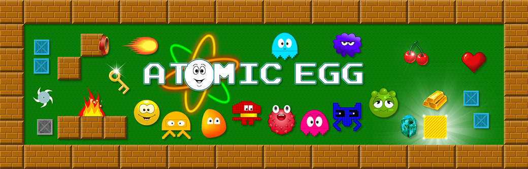 atomicegg atomic egg super game puzzle action logic reflex
